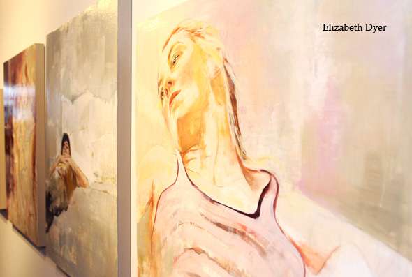 Beth Dyer <br />绘画。