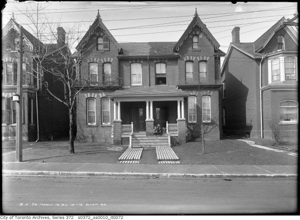 格伦路住宅图片来自多伦多档案馆