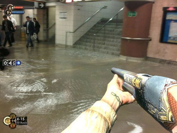 联合车站洪水模因