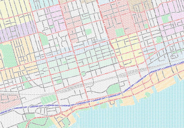 Ben Brommell Torontn地图